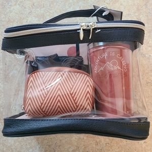 NWT Wandering Moon 5 Piece Travel Set in One Size